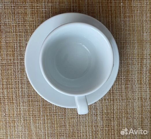 Чашка с блюдцем IKEA