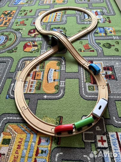 Деревянная железная дорога IKEA