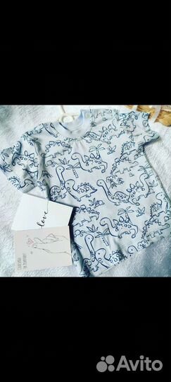 Новая одежда пакетом для мальчика 74