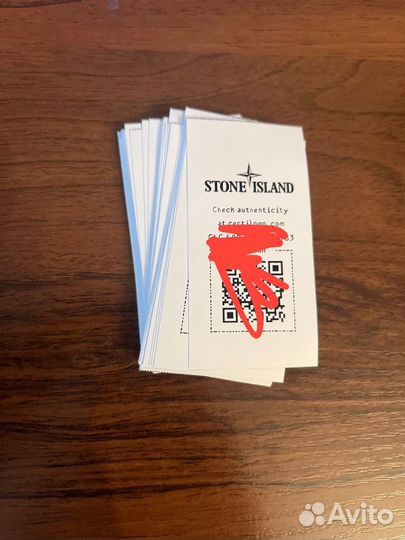 Stone island clg бирки