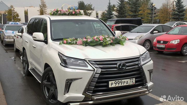 Прокат Свадебных украшений на авто