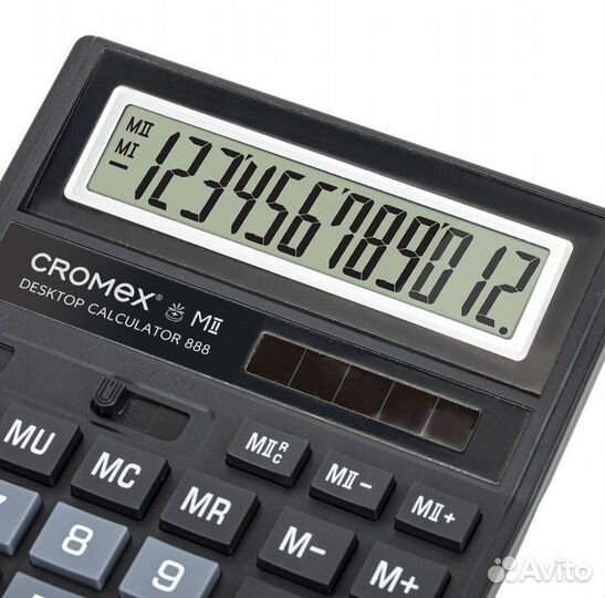 Калькулятор настольный cromex 888 (185145 мм), 12