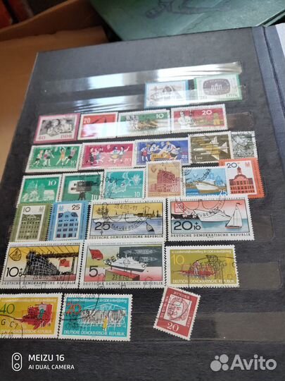 Почтовые марки СССР и иностранные