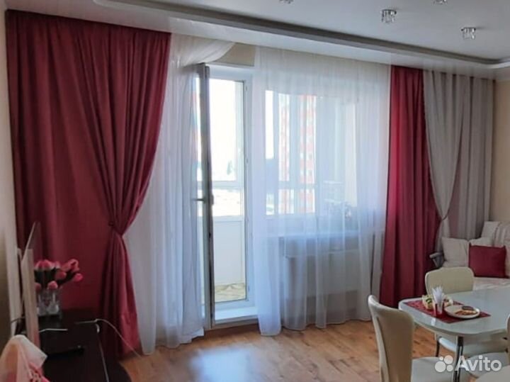 Шторы (тюль и портьеры) 2,6 м высота