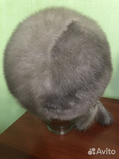 Шапка зимняя норковая женская