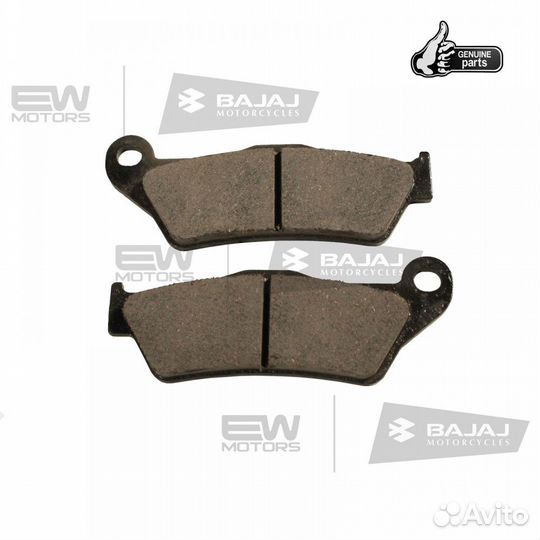 Колодки тормозные передние bajaj