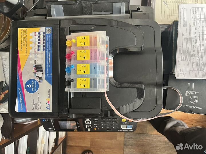 Принтер струйный epson WF-3620