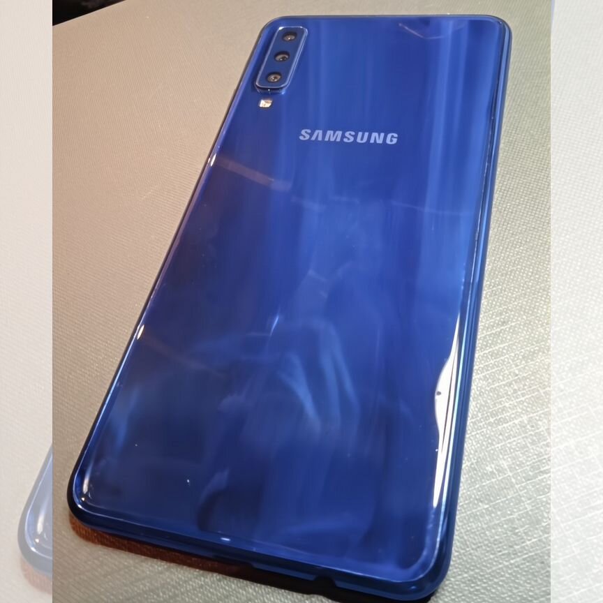 Galaxy - 【未開封新品】Galaxy A7　ブルー samsung galaxy a 7 - Купить 📱 мобильный телефон, смартфон Samsung