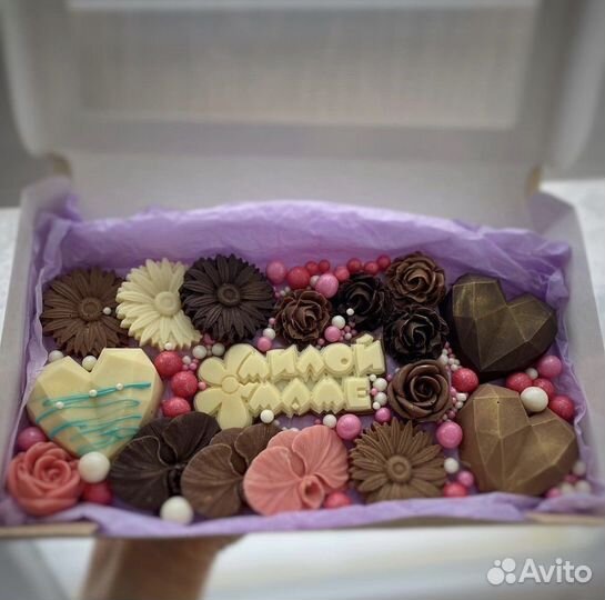 Шоколадные розы, шоколад ручной работы