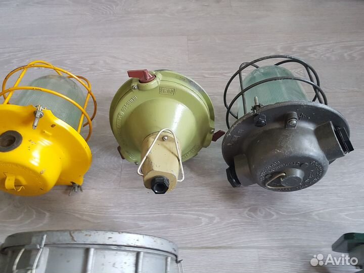 Промышленные светильники СССР