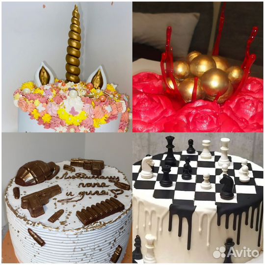 Декор и топпер для торта