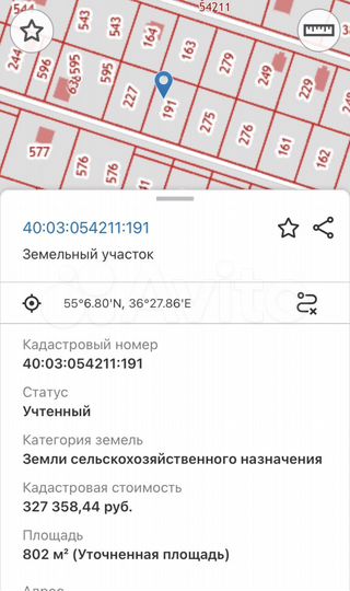 Участок 8 сот. (СНТ, ДНП)