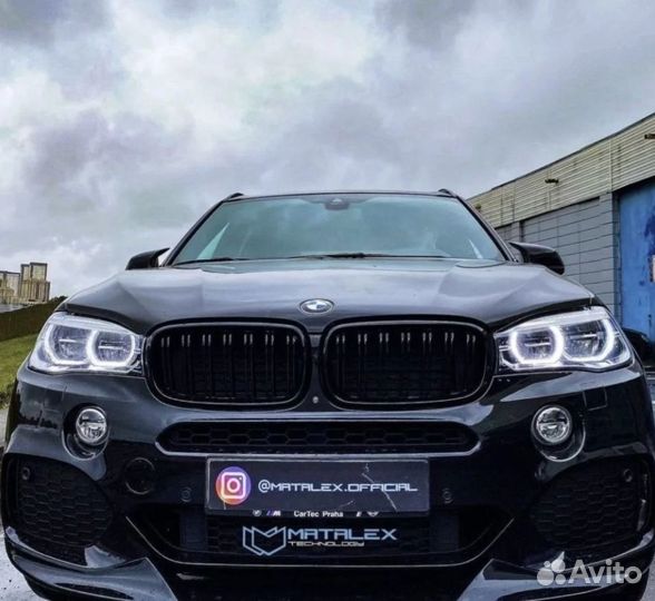 Решетка радиатора M, крышки зеркал BMW X5 F15 X6