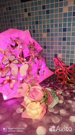 Букет из бабочек