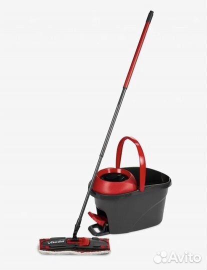 Швабра с ведром новый набор Vileda