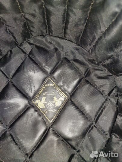 Норковая шапка мужская