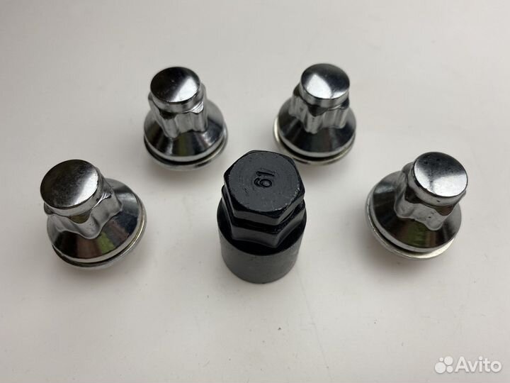 Секретки, гайки на колёса, диски, Арт: 0962