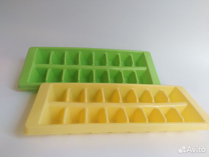 Контейнер форма для льда 2 шт пластик качество