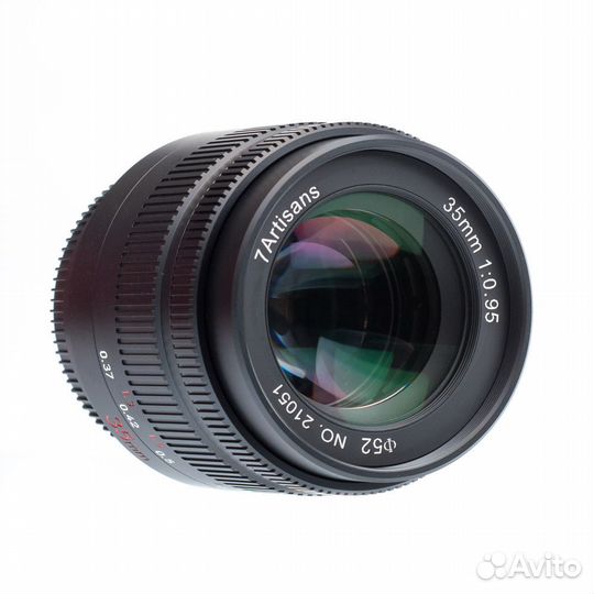 Объектив 7artisans 35mm F0.95 Fuji X