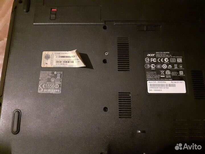 Ноутбук acer