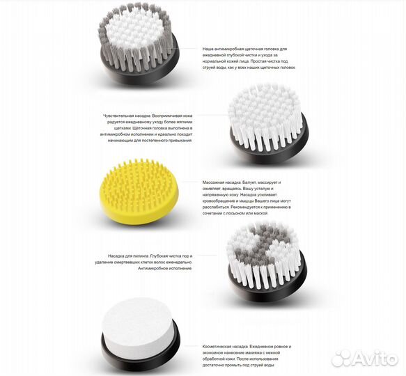 Щетка массажер для лица carrera Германия (новая)