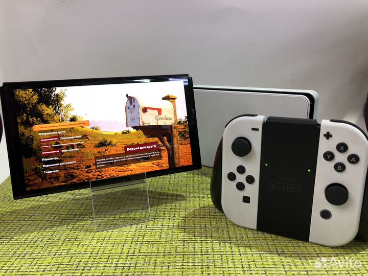 Nintendo switch oled, отличная