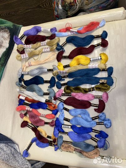 Шерстяные нитки