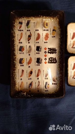 Тарелка под роллы