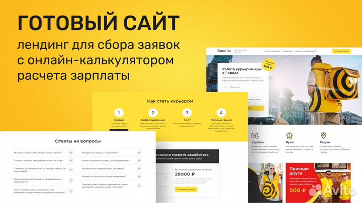 Готовый бизнес на курьерах еды