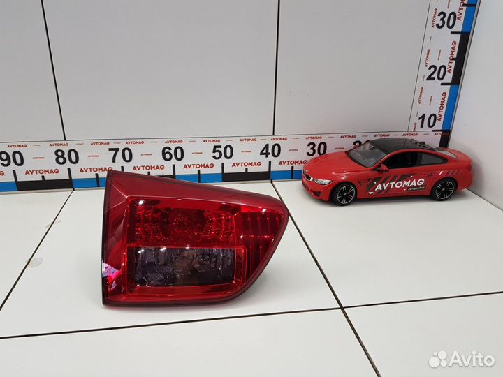 Фонарь задний левый внутренний (Peugeot 4007)