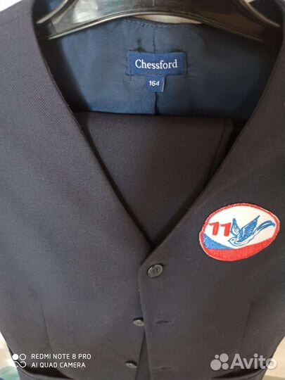 Школьная жилетка для мальчика 164