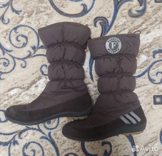 Дутики сапоги для девочки 37