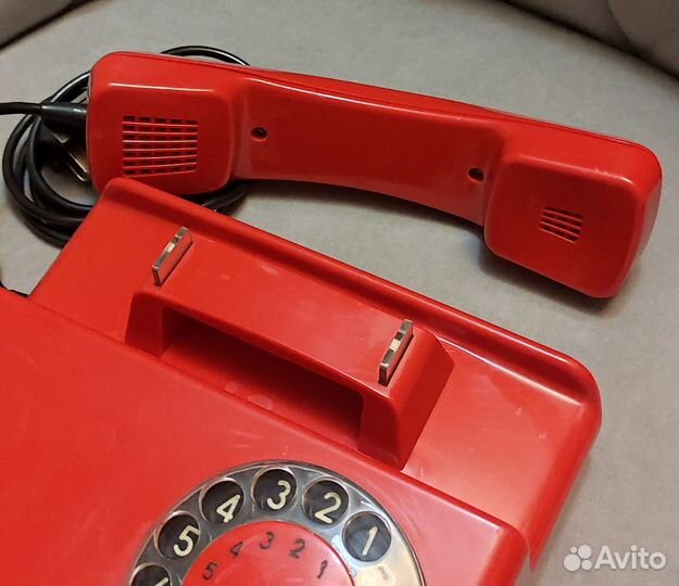 Дисковый телефон СССР RWT Tulipan 319 Польша