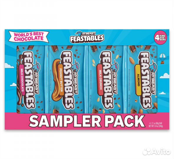 Шоколадки Mr Beast