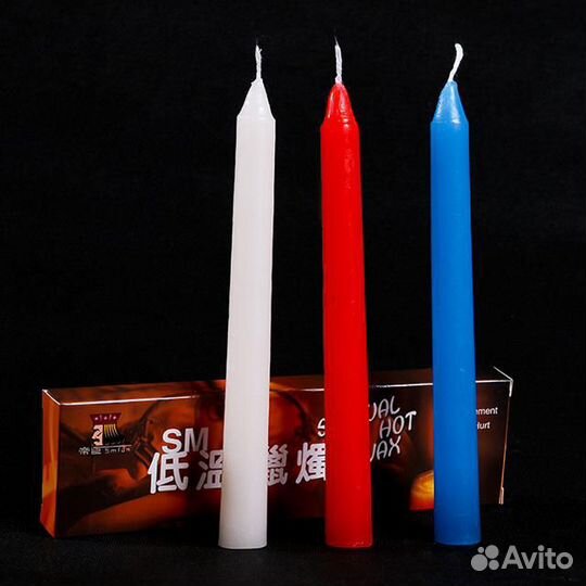 Набор низкотемпературных свечей Sensual Hot Wax