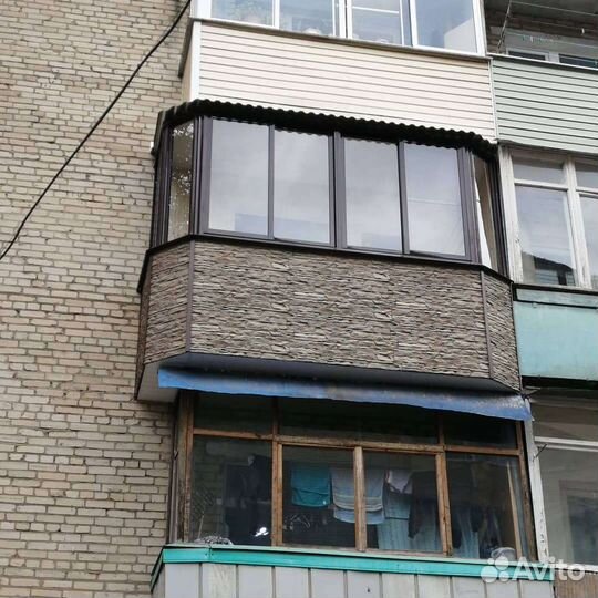 Остекление балконов и лоджий в Туле