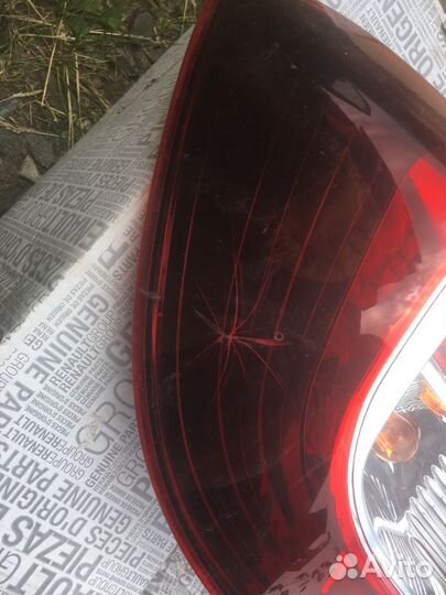 Задний фонарь рено