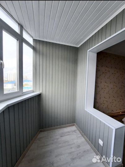 Отделка балконов под ключ