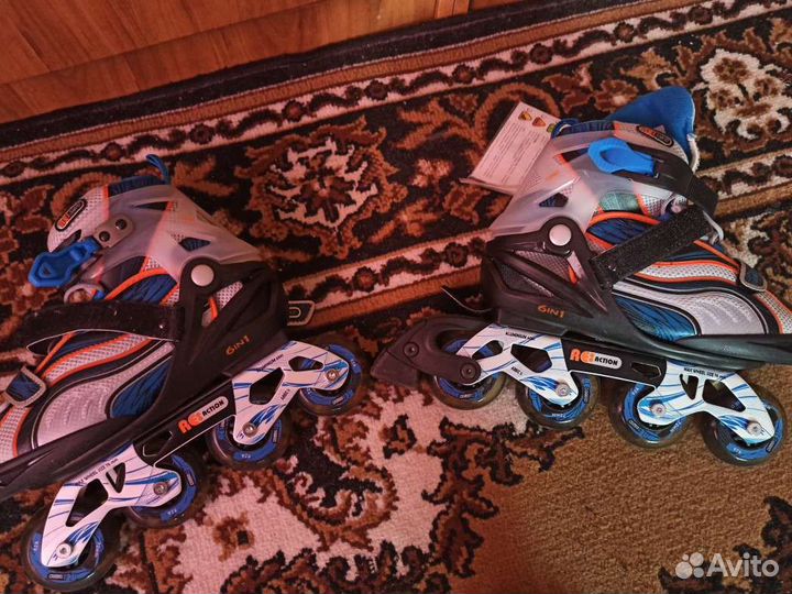 Роликовые коньки RE action