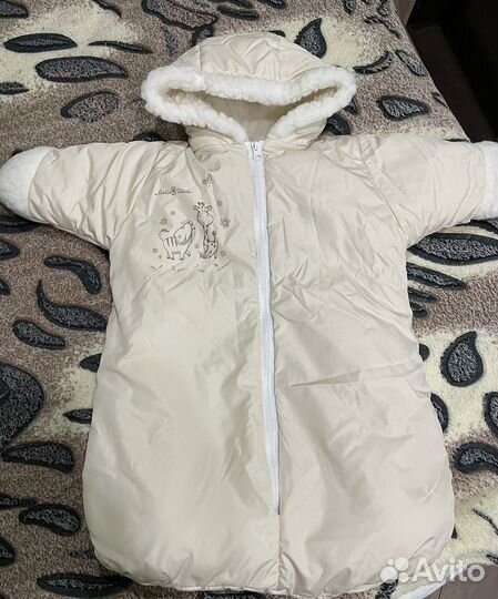 Зимний конверт для новорожденных