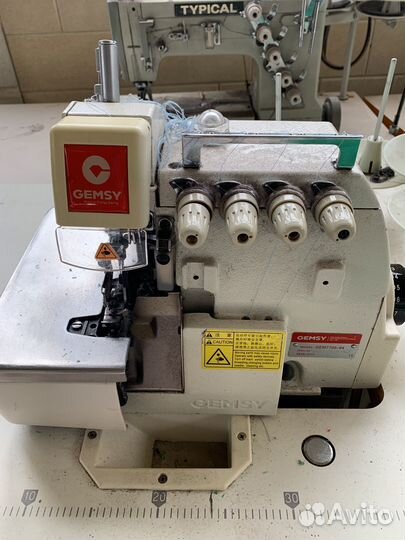 Швейная машинка оверлок 4 нитки и 5 ниточный