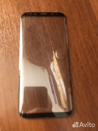 Samsung s6 edge задняя крышка с защитным стеклом