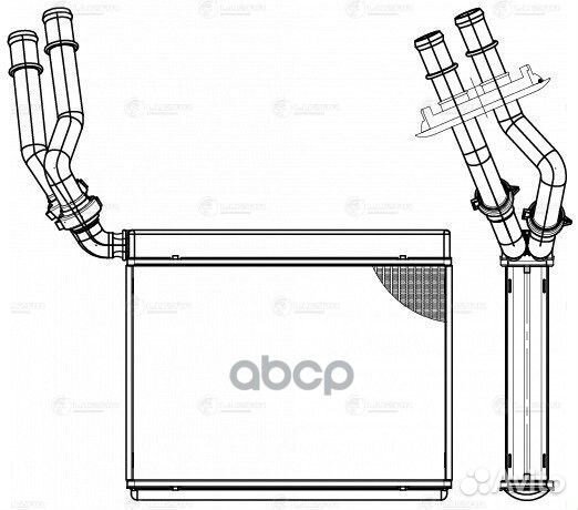Радиатор отопителя для а/м VW Touareg II (10)