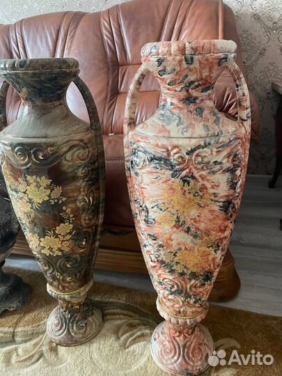 Ваза напольная керамическая