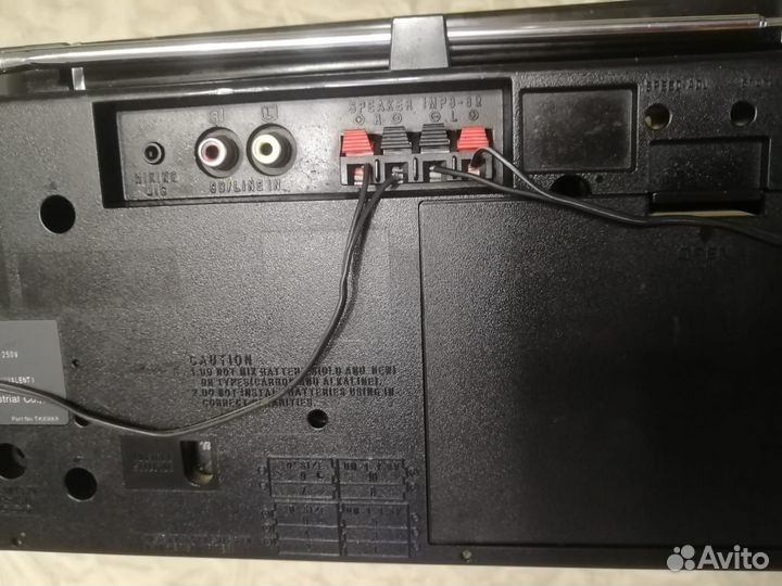 Магнитофон panasonic RX-CW54