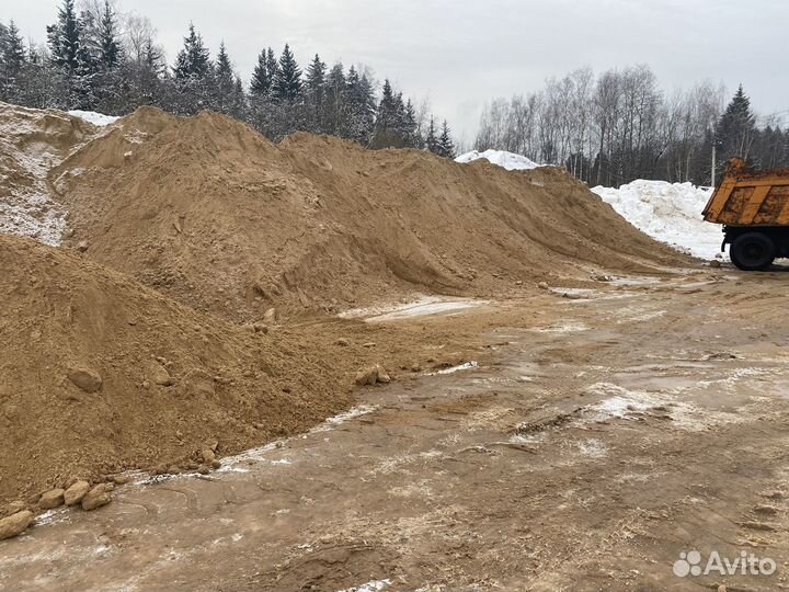 Песок щебень доставка