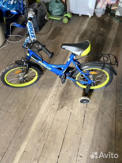 Детский велосипед 4 колесный