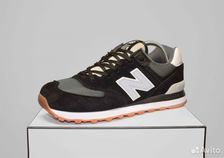 New Balance 574 Classic (42-46, Черные)