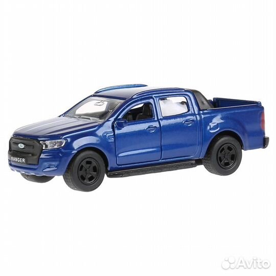 Машина Ford Ranger Пикап 12 см синяя металл инерция Технопарк SB-18-09-FR-N(BU)