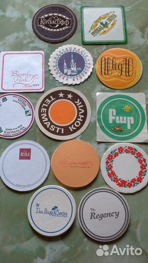 Бирдекели, подставки под пиво- разные